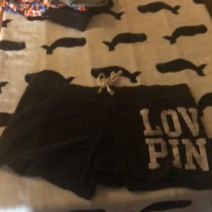 Pink brand shorts